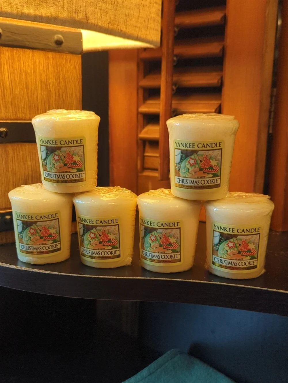 Yankee Candle Sampler Votive Christmas Cookie Vanilla Nutmeg Lot x 6 NEW NIP 💫